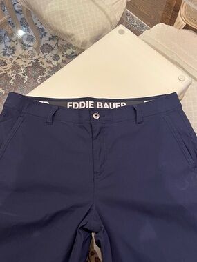 Eddie Bauer Men's Navy Blue Chinos